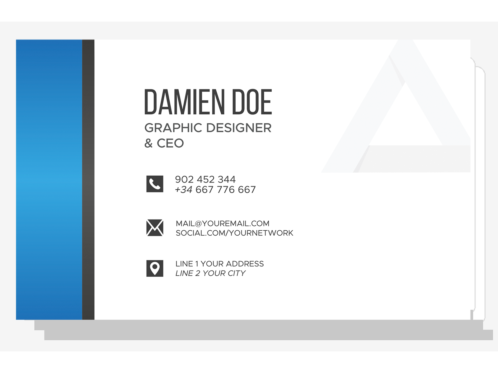 Standard Business Cards
