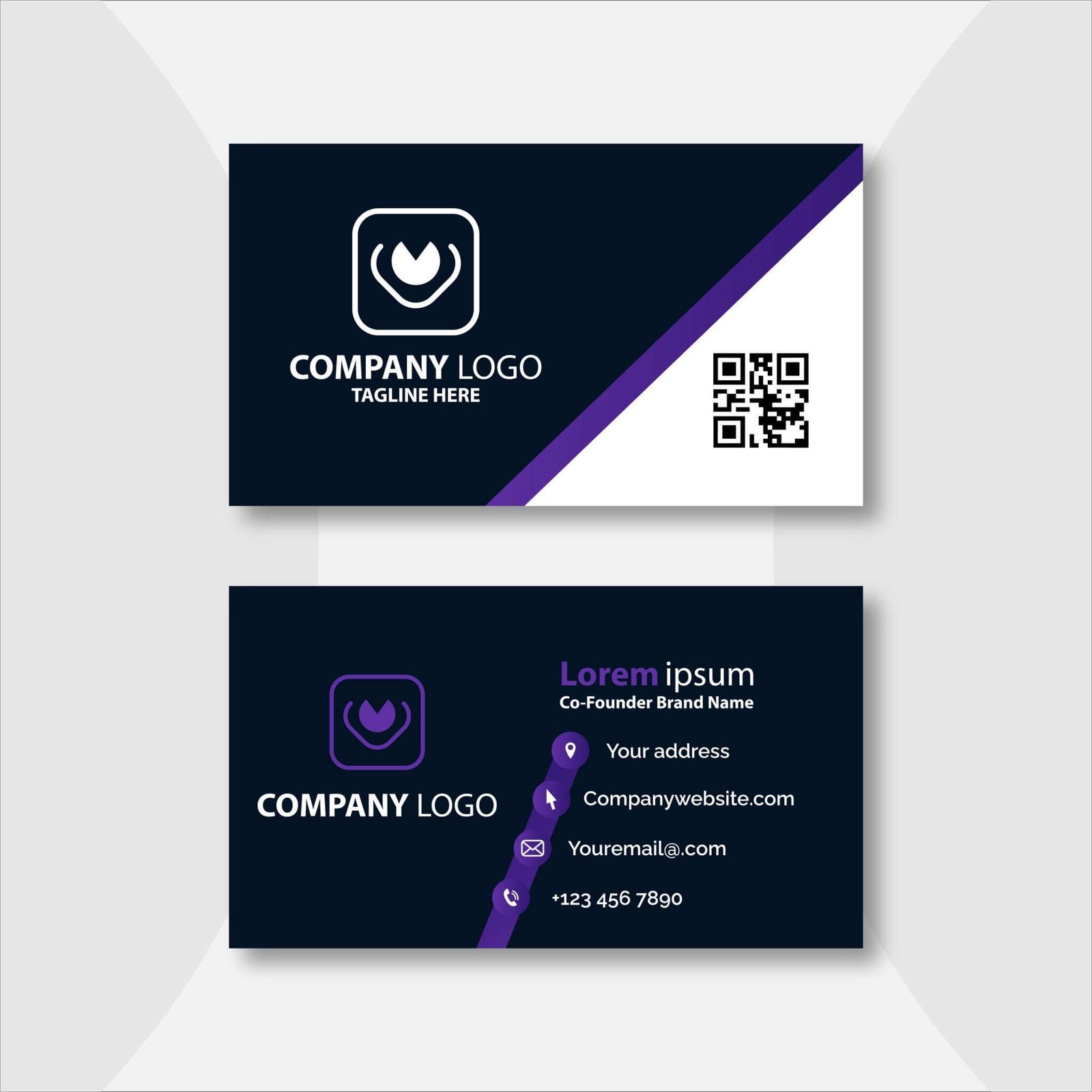 Clean Corporate Business Card